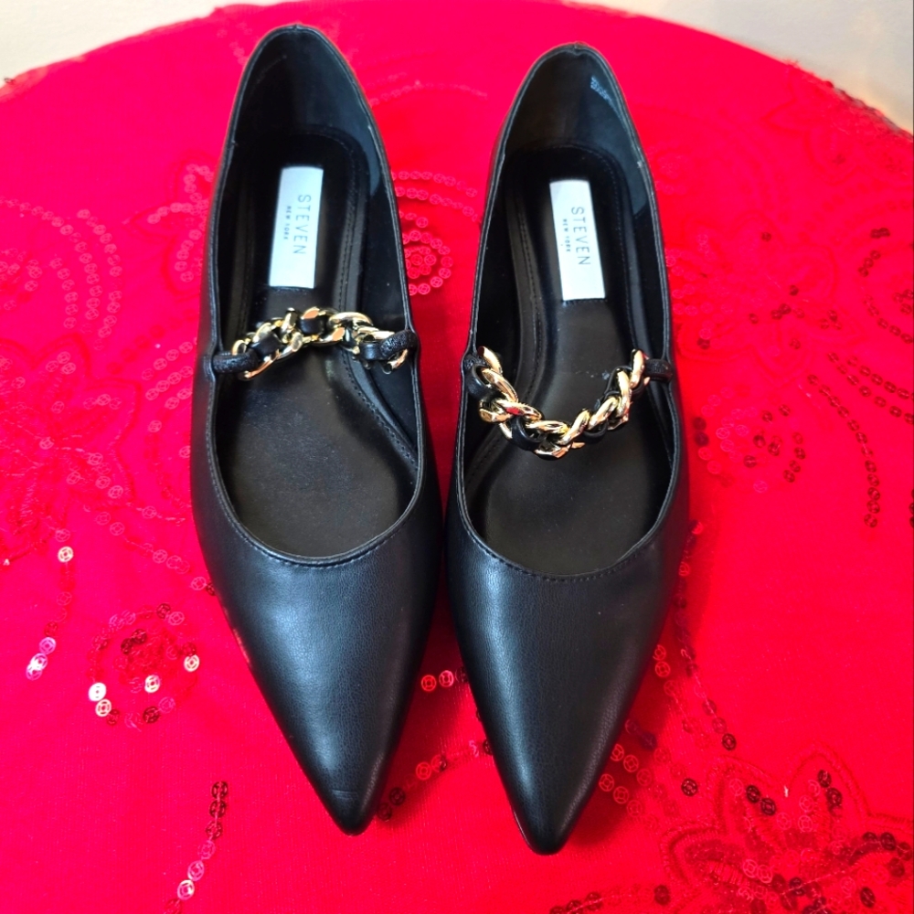 STEVEN NEW YORKMilla Pointed Toe Flat In